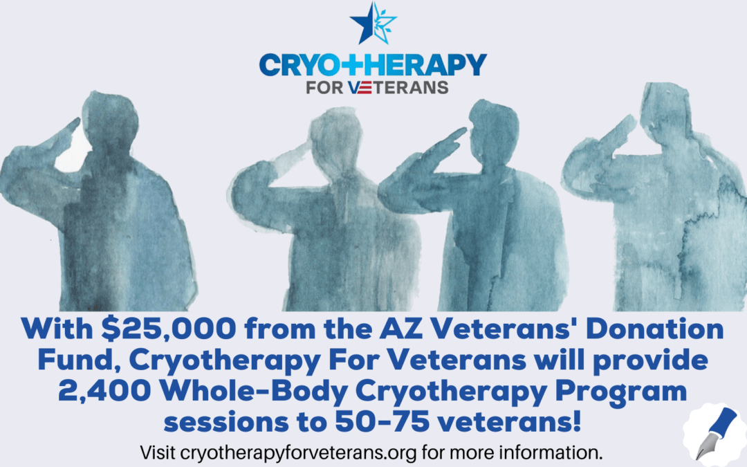 Cryotherapy for Veterans graphic