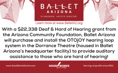 Ballet Arizona’s OTOjOY Assistive Hearing System