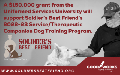 Soldier’s Best Friend’s Service/Therapeutic Companion Dog Training Program