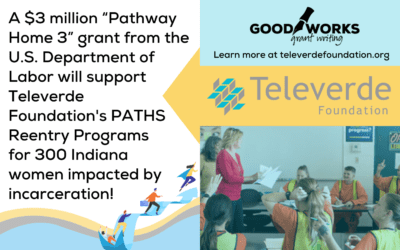 Televerde Foundation’s PATHS Reentry Programs for Indiana Women Impacted by Incarceration