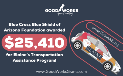 Corporate Grant for Elaine’s Transportation Assistance Program
