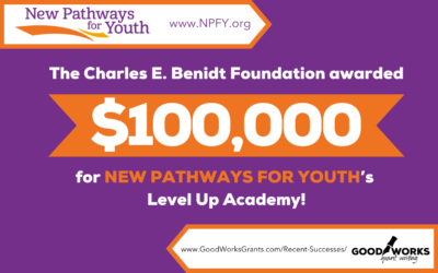 Foundation Grant for New Pathways for Youth’s Level Up Academy and Technology Upgrades